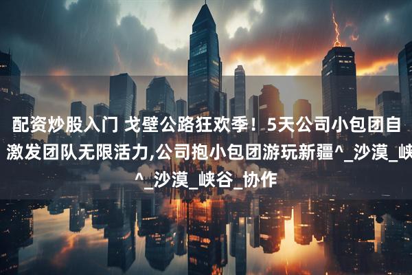 配资炒股入门 戈壁公路狂欢季！5天公司小包团自驾团建，激发团队无限活力,公司抱小包团游玩新疆^_沙漠_峡谷_协作